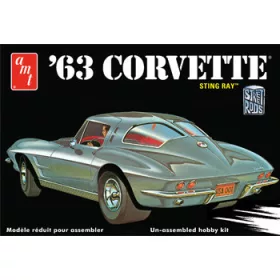 AMT 861 1963 Chevrolet Corvette (1/25) makett autó