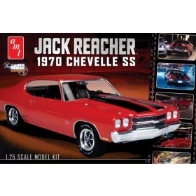   AMT 871 1970 Chevrolet Chevelle SS Jack Reacher (1/25) makett autó