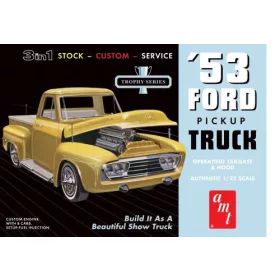 AMT 882 1953 Ford Pickup (1/25) makett autó