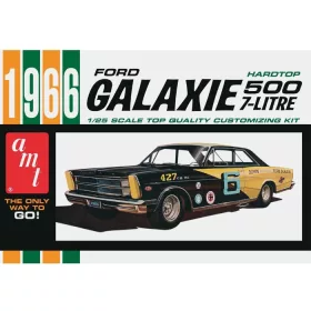 AMT 904 1966 Ford Galaxie (1/25) makett autó