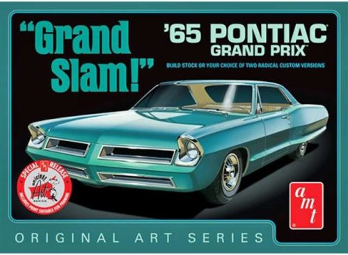 AMT AMT990 1965 Pontiac Grand Prix Grand Slam Original Art Series white version (1/25)