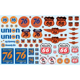   AMT MKA032 Phillips 66 & Union 76 Trucking Decal Pack (1/25) matrica