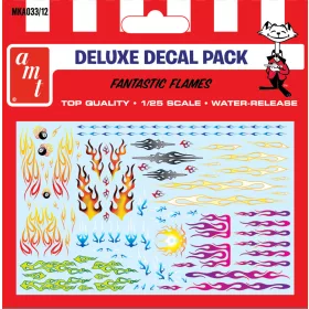 AMT MKA033 Fantastic Flames Decal Pack (1/25) matrica