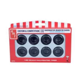   AMT pp004 M&H Racemasters Sportsman Slicks Parts pack. (1/25) makett autó