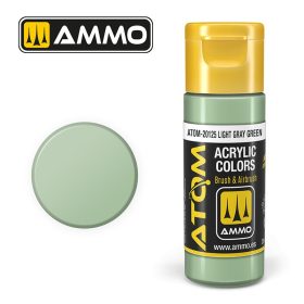 ATOM-20125 ATOM COLOR Light Gray Green akril makett festék