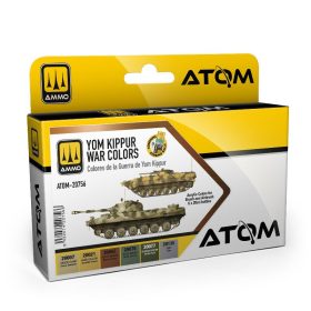   ATOM-20756 ATOM Yom Kippur War Colors - akril makett festék készlet