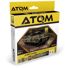   ATOM-20769 US MERDC Camouflage - akril makett festék készlet