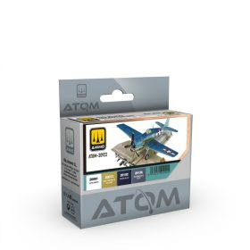   ATOM-20922 US Navy Aircraft WWII Colors Set- akril makett festék készlet