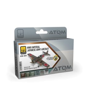   ATOM-20927 ATOM WWII Imperial Japanese Army Aircraft Set - akril makett festék készlet