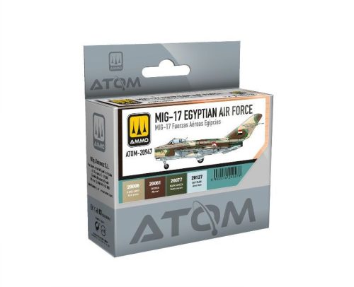 ATOM-20947 Egyptian Air Force Set - akril makett festék készlet