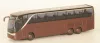 AWM 11211.2 Setra S 416 HDH / FL üvegtetős autóbusz - TopClass, felirat nélkül - barna (H0)