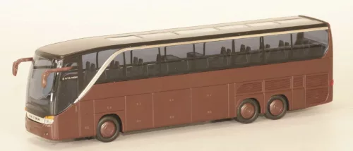AWM 11211.2 Setra S 416 HDH / FL üvegtetős autóbusz - TopClass, felirat nélkül - barna (H0)