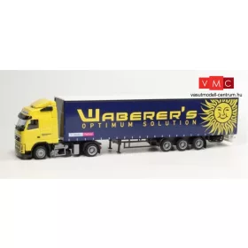   AWM 57630 Volvo FH 420 nyergesvontató, ponyvás félpótkocsival - Waberer's - Optimum Solution (H0)