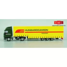 AWM 71263 Iveco Eurostar / Aerop. nyergesvontató, Jumboponyvás félpótkocsival - Hungarocami