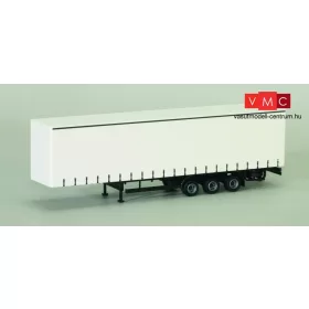 AWM 90639 Krone lowliner ponyvás félpótkocsi (H0)