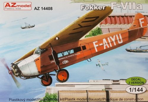 AZ14408 Fokker F-VIIa repülőgép makett 1/144