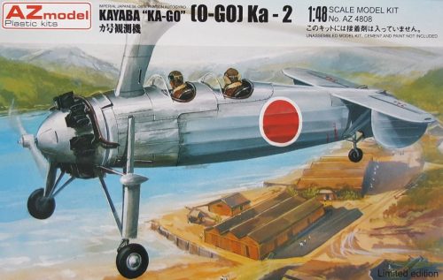 AZ4808 Kayaba Japanese auto-gyro O-GO makett 1/48