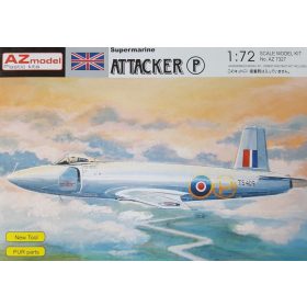   AZ7327 Supermarine Attacker prototype repülőgép makett 1/72