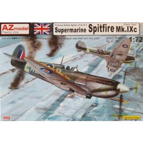 AZ7392 Spitfire Mk.IXC Early repülőgép makett 1/72