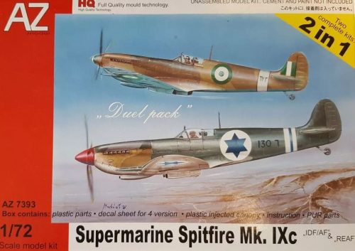 AZ7393 Spitfire Mk.IX IDF/REAF 2 in 1 repülőgép makett 1/72