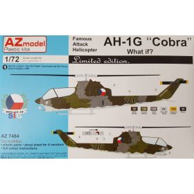 AZ7484 Bell AH-1G H.Cobra What if. helikopter makett 1/72