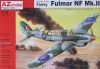AZ7567 Fairey Fulmar NF Mk. II (ex Vista), PUR, etch repülőgép makett 1/72
