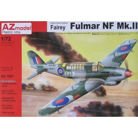   AZ7567 Fairey Fulmar NF Mk. II (ex Vista), PUR, etch repülőgép makett 1/72