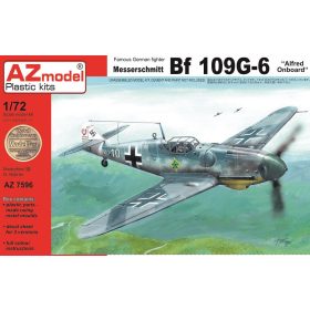  AZ7596 Messerschmitt Bf 109 G-6 Alfred Onboard repülőgép makett 1/72