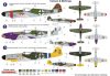 AZ7600 Messerschmitt Bf 109 K-6 repülőgép makett 1/72