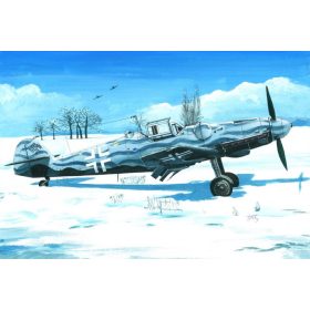   AZ7614 Messerschmitt Bf 109 G-6/U/N4 w/FuG350 Naxos repülőgép makett 1/72