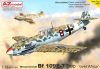 AZ7663 Messerschmitt Bf 109 E-7 „Over Africa“ repülőgép makett 1/72