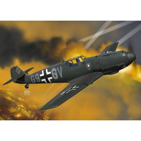   AZ7666 Messerschmitt Bf 109 E-4/7N „Night Fighter“ repülőgép makett 1/72