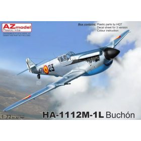 AZ7667 Hispano HA-1112M-1L Buchón repülőgép makett 1/72