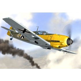   AZ7677 Messerschmitt Bf 109 E-3 „Bulgarian Eagles“ repülőgép makett 1/72