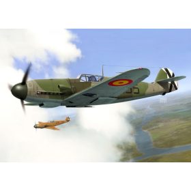   AZ7686 Messerschmitt Bf 109 F-4 „In Spanish Service“ repülőgép makett 1/72
