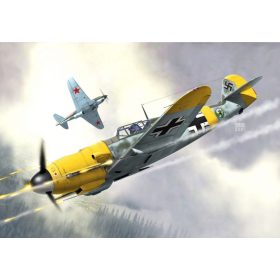   AZ7687 Messerschmitt Bf 109 F-4/R1 „Kano Pod“ repülőgép makett 1/72