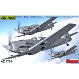   AZ7707 Messerschmitt Bf 109 E-3/4/7 JOY PACK 3 in 1 repülőgép makett 1/72