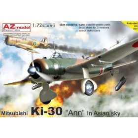   AZ7810 Kawasaki Ki-30 Ann „In Asian sky“ repülőgép makett 1/72