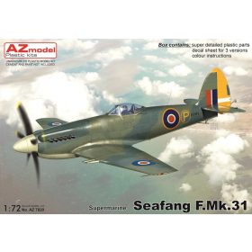 AZ7820 Supermarine Seafang F.Mk.31 repülőgép makett 1/72