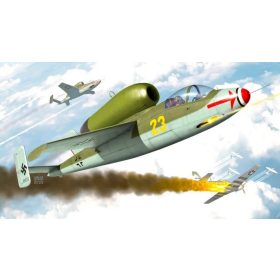 AZ7821 Heinkel He 162A-2 Salamander repülőgép makett 1/72