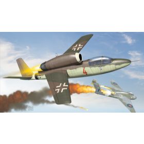 AZ7826 Heinkel He 162D Salamander repülőgép makett 1/72