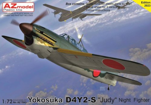 AZ7843 Yokosuka D4Y2-S "Judy" repülőgép makett 1/72