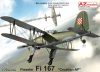 AZ7844 Fieseler Fi 167 "Croatian AF" repülőgép makett 1/72