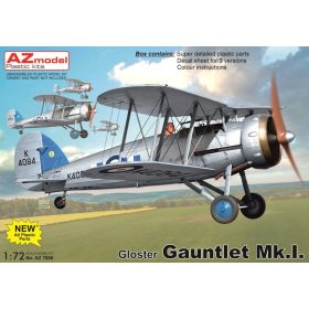 AZ7866 Gauntlet MK.I repülőgép makett 1/72