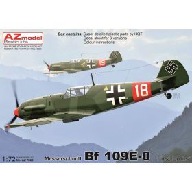   AZ7869 Messerschmitt Bf 109E-0 "First Emils" repülőgép makett 1/72