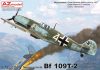 AZ7874 Messerschmitt Bf 109T-2 "Toni over the North Sea" repülőgép makett 1/72