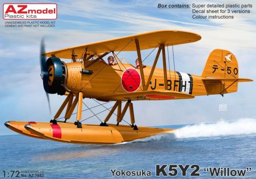 AZ7882 Yokosuka K5Y2 “Willow” repülőgép makett 1/72