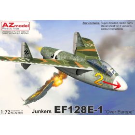   AZ7886 Junkers EF 128E-1 Over Europe repülőgép makett 1/72