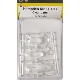 AZA7034 Handley Page Hampden Mk.I + TB.I clear parts 1/72