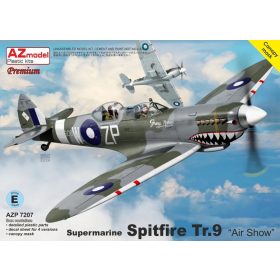  AZP7207 Supermarine Spitfire Tr.9 „Air Show“ repülőgép makett 1/72